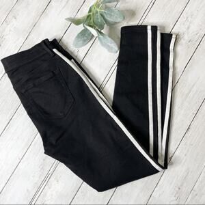 PACSUN high Waisted Ankle Jegging W Stripes Sz25
